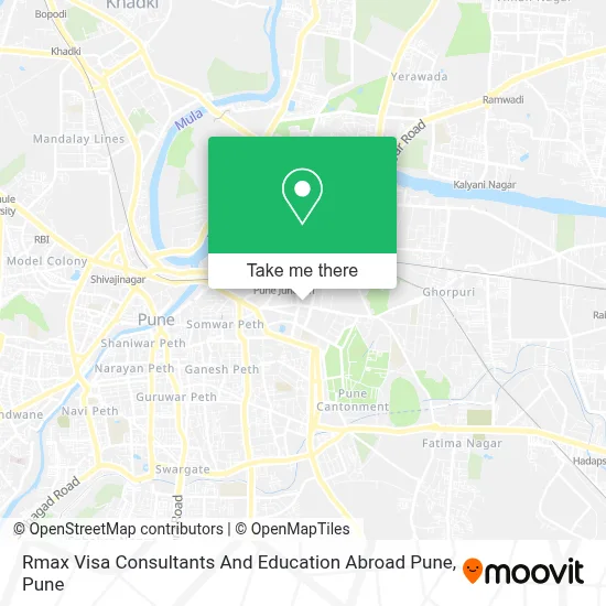 Rmax Visa Consultants And Education Abroad Pune map