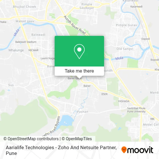 Aarialife Technologies - Zoho And Netsuite Partner map