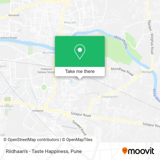 Riidhaan's - Taste Happiness map