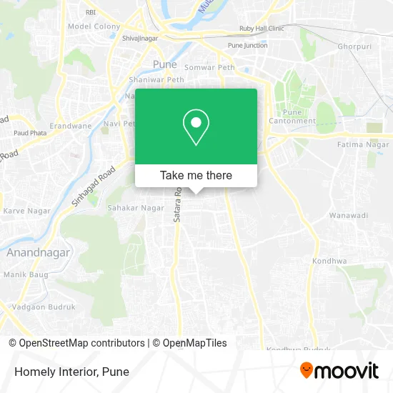 Homely Interior map