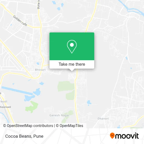 Cocoa Beans map