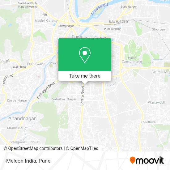 Melcon India map