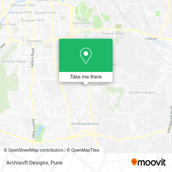 Archisoft Designs map