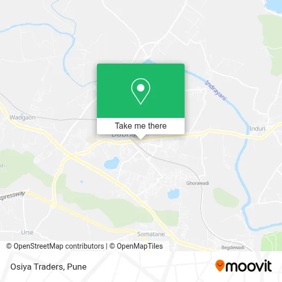 Osiya Traders map