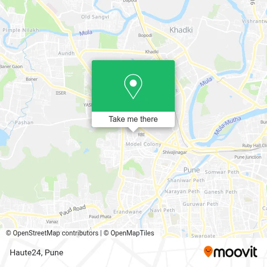 Haute24 map