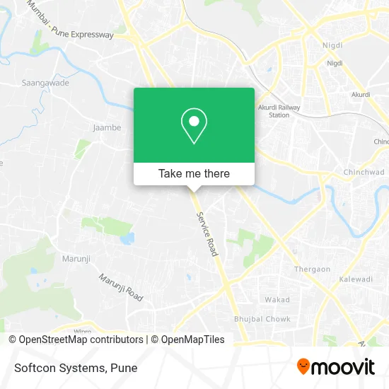 Softcon Systems map
