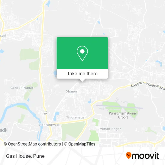 Gas House map