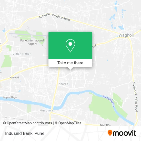 Indusind Bank map