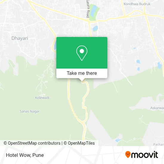 Hotel Wow map