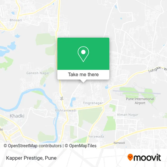 Kapper Prestige map