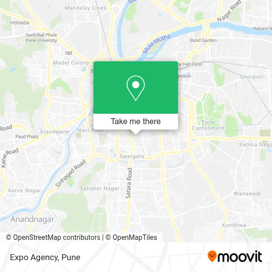 Expo Agency map
