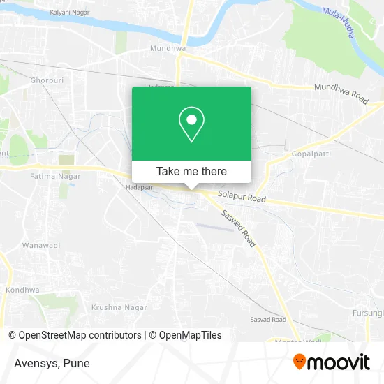 Avensys map
