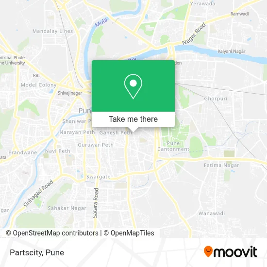 Partscity map