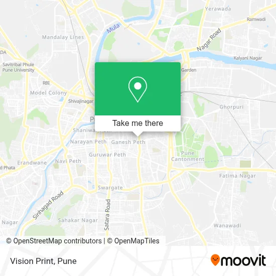 Vision Print map