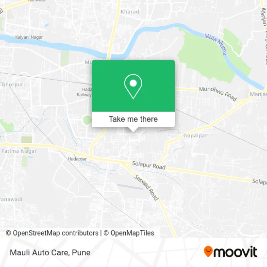 Mauli Auto Care map