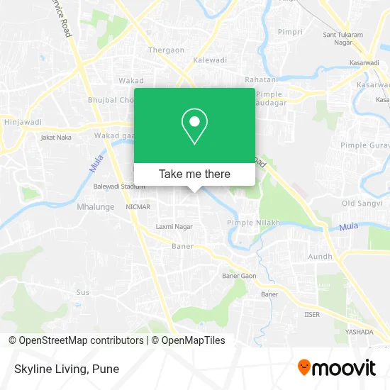 Skyline Living map
