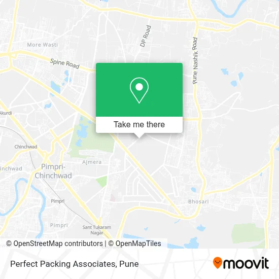 Perfect Packing Associates map