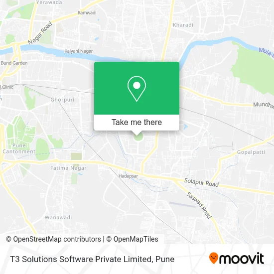 T3 Solutions Software Private Limited map