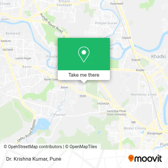 Dr. Krishna Kumar map