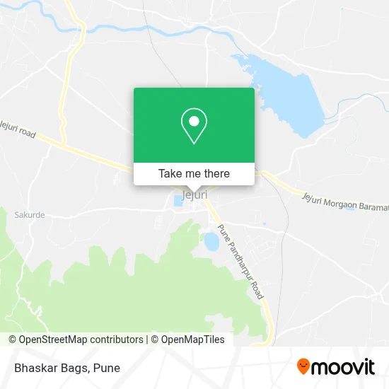 Bhaskar Bags map
