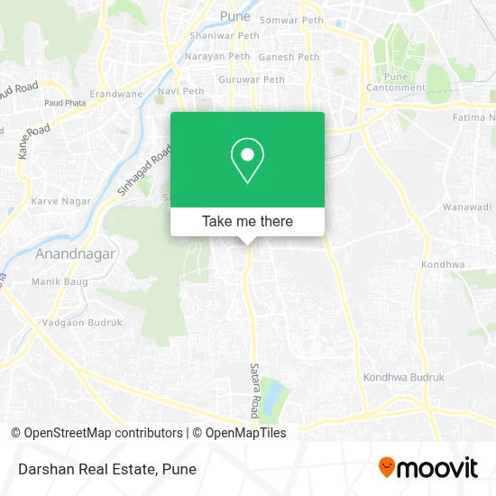 Darshan Real Estate map