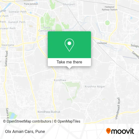 Olx Aman Cars map