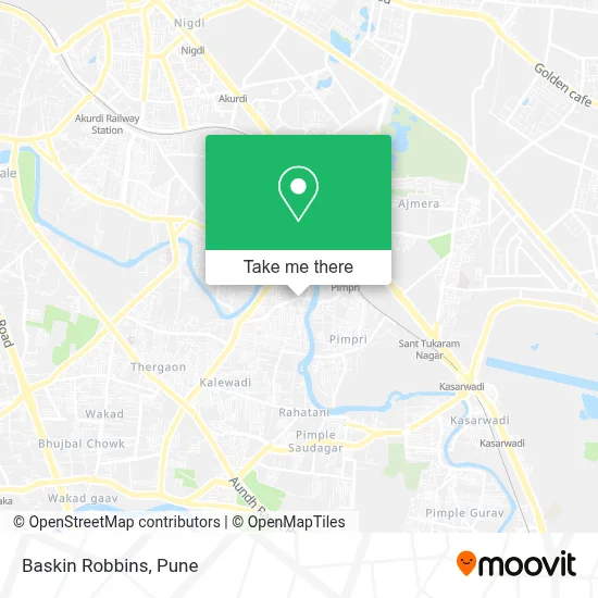 Baskin Robbins map