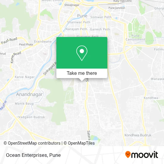 Ocean Enterprises map