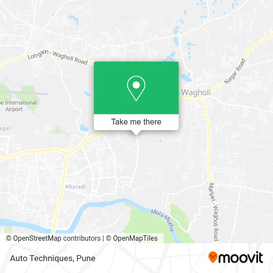 Auto Techniques map