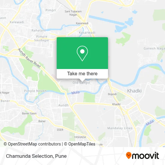 Chamunda Selection map