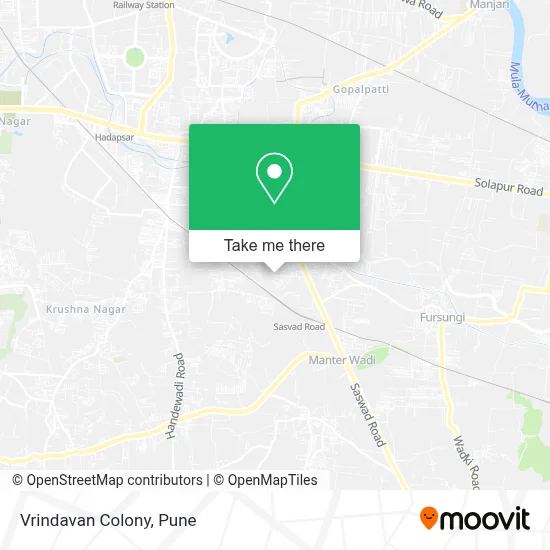 Vrindavan Colony map