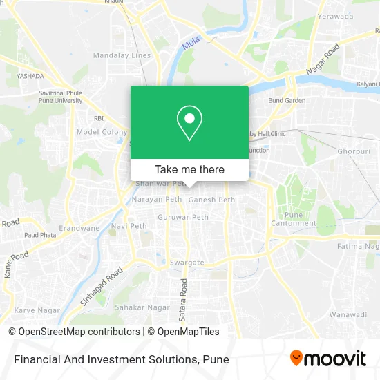 Financial And Investment Solutions map