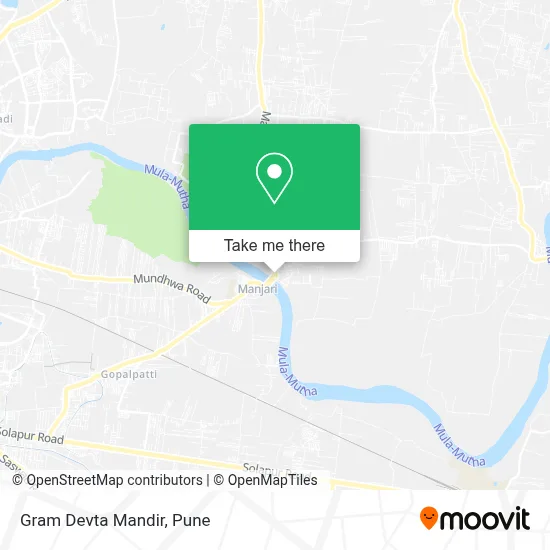 Gram Devta Mandir map
