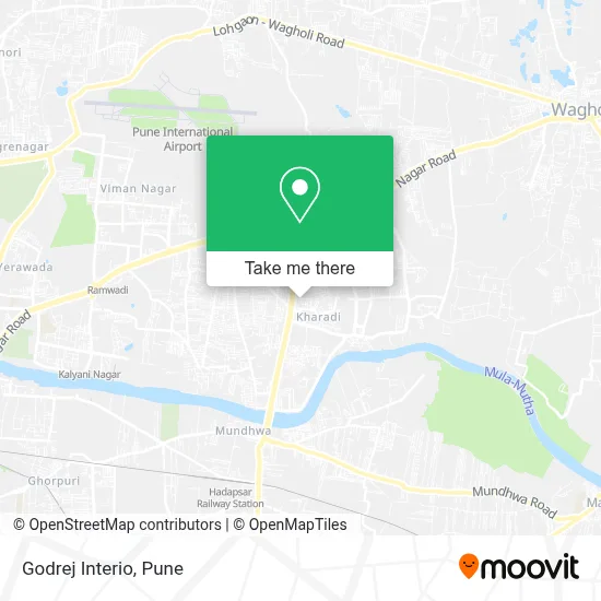 Godrej Interio map