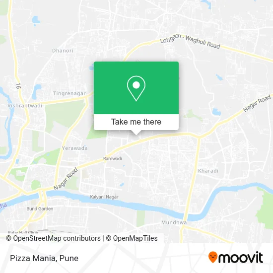 Pizza Mania map