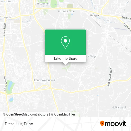 Pizza Hut map