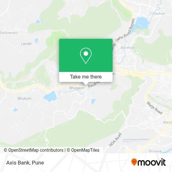 Axis Bank map