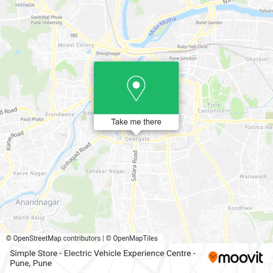 Simple Store - Electric Vehicle Experience Centre - Pune map