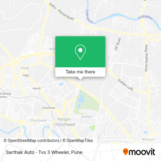 Sarthak Auto - Tvs 3 Wheeler map
