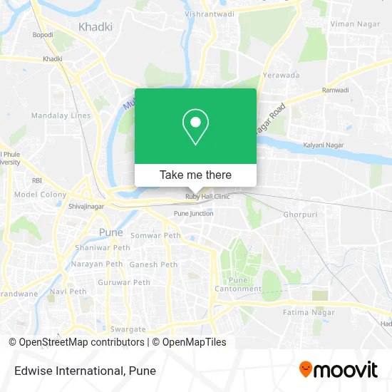 Edwise International map