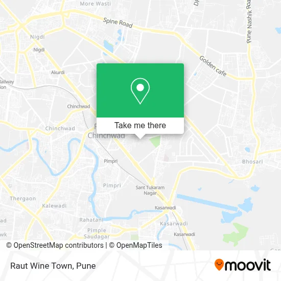 Raut Wine Town map