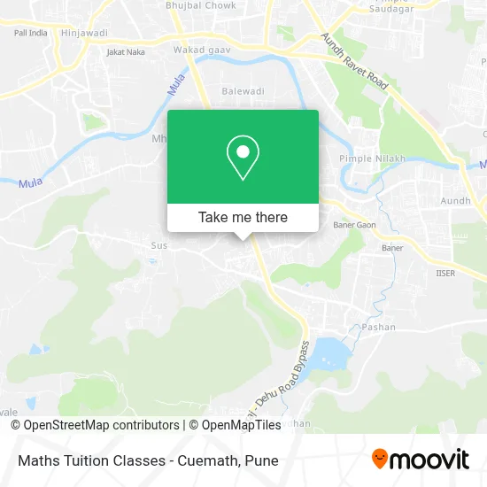 Maths Tuition Classes - Cuemath map