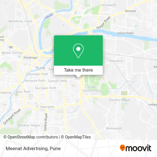 Meenat Advertising map