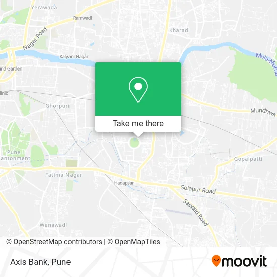 Axis Bank map