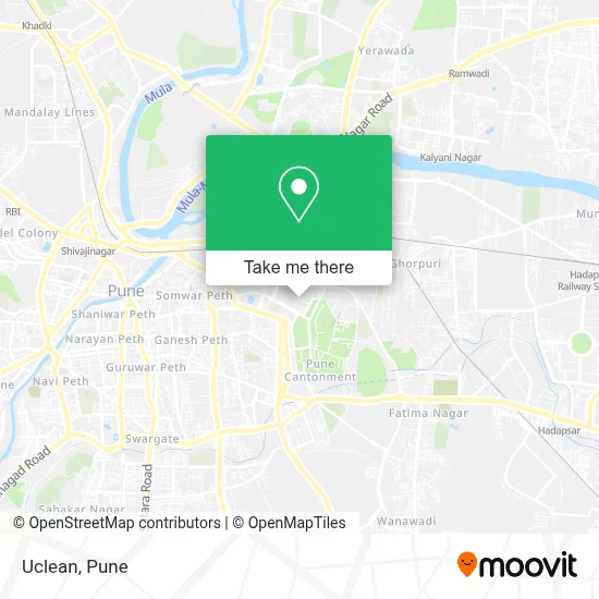 Uclean map