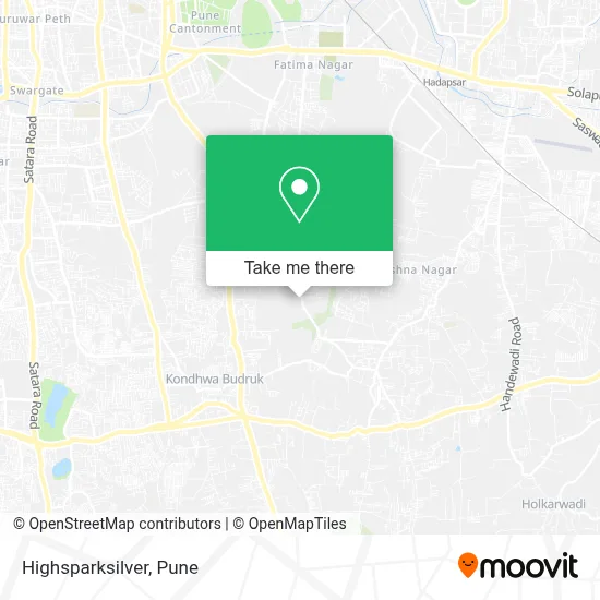 Highsparksilver map