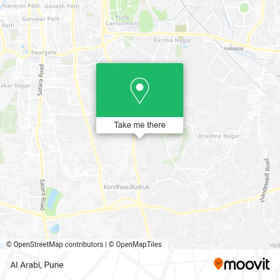 Al Arabi map