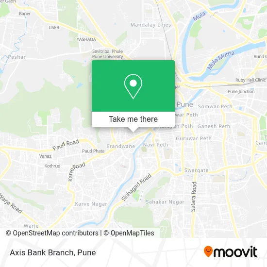 Axis Bank Branch map
