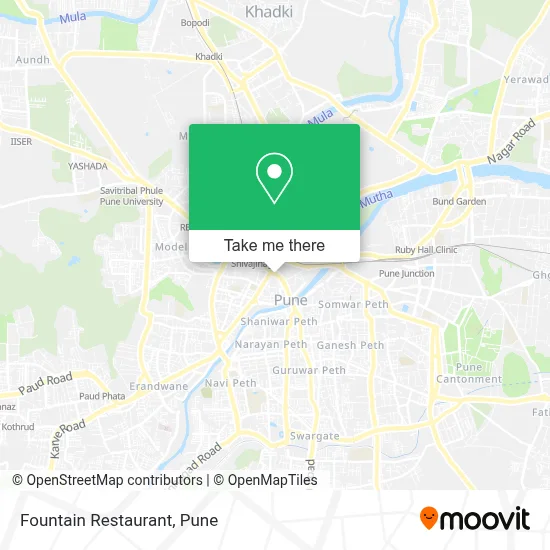 Fountain Restaurant map