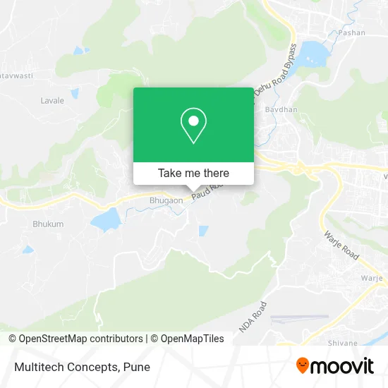 Multitech Concepts map